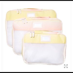 CALPAK set of 3 packing cubes in sorbet